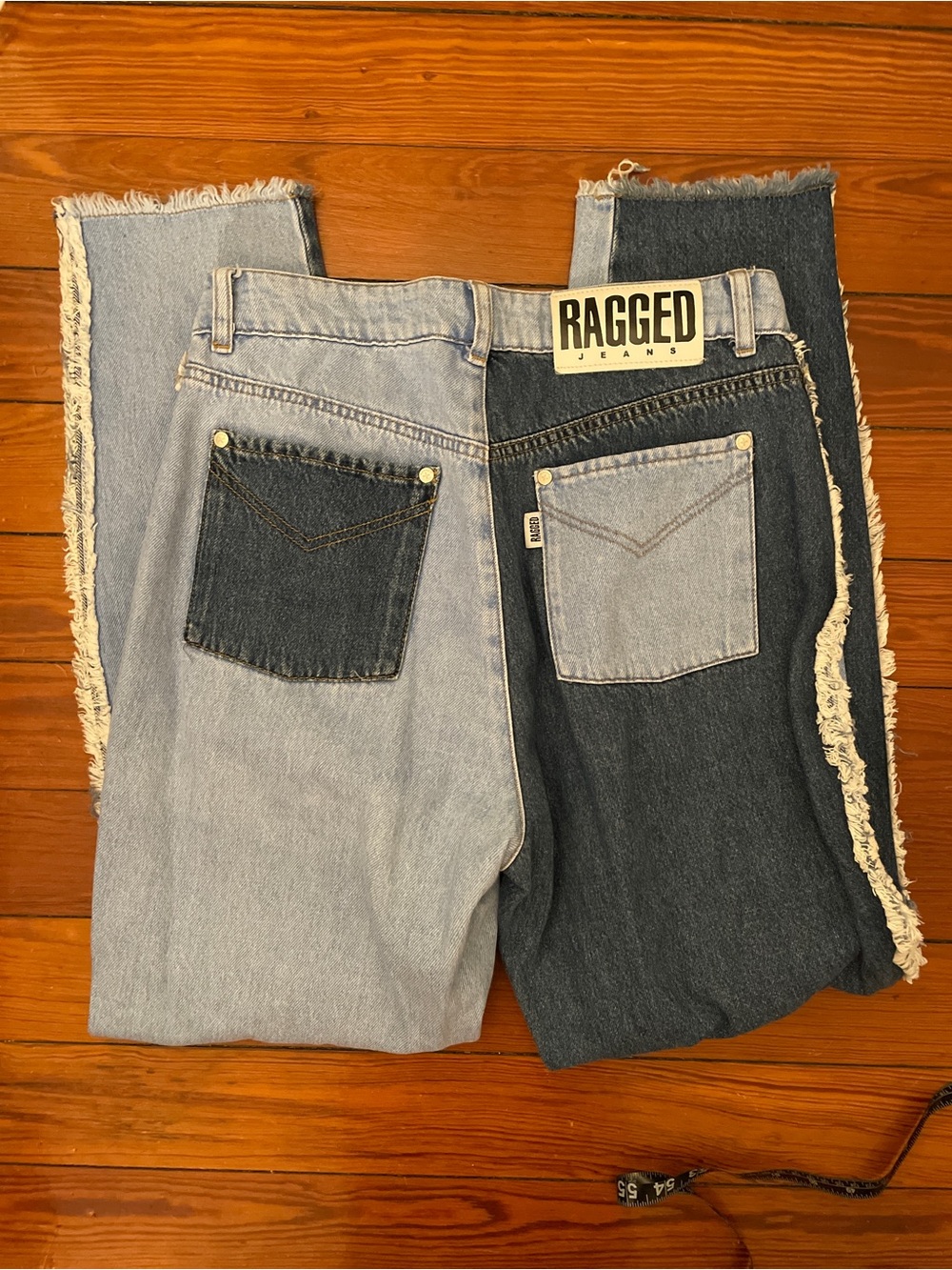 Ragged Priest Two-Tone Jeans